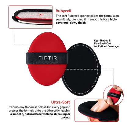 Soft Shell Cushion Puff